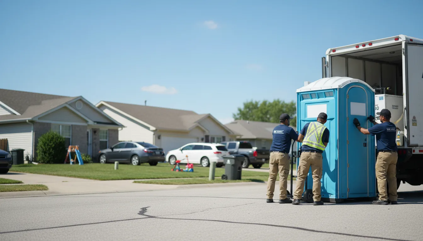 Standard Porta Potty Rentals in Chesterfield, IL near me